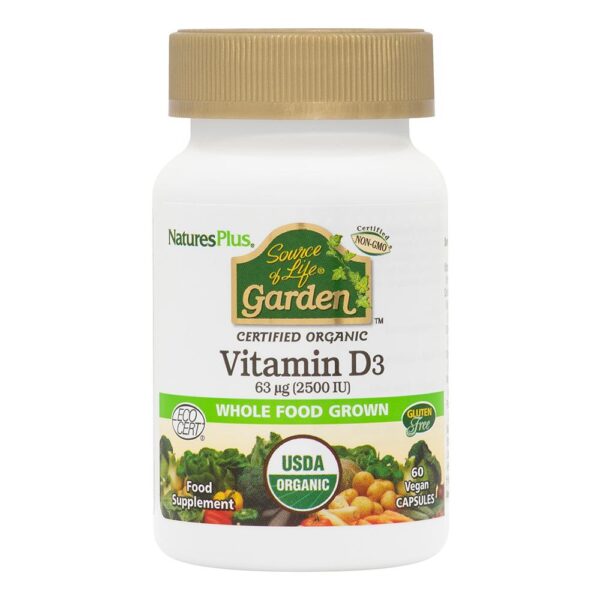 Source of Life Garden Vitamin D3 2500iu