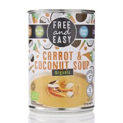Carrot and Coconut Soup 400g Free & Easy