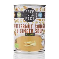 Organic Butternut Squash Soup 400g Free & Easy