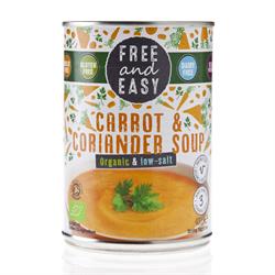 Carrot and Coriander Soup 400g Free & Easy