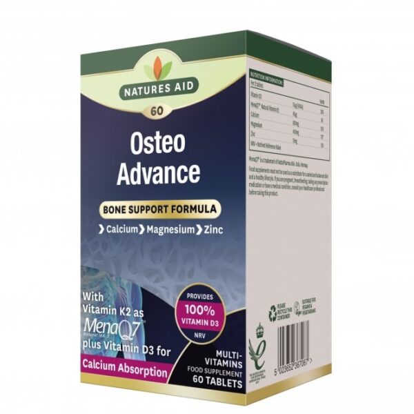 Osteo Advance 60 Tablets Natures Aid