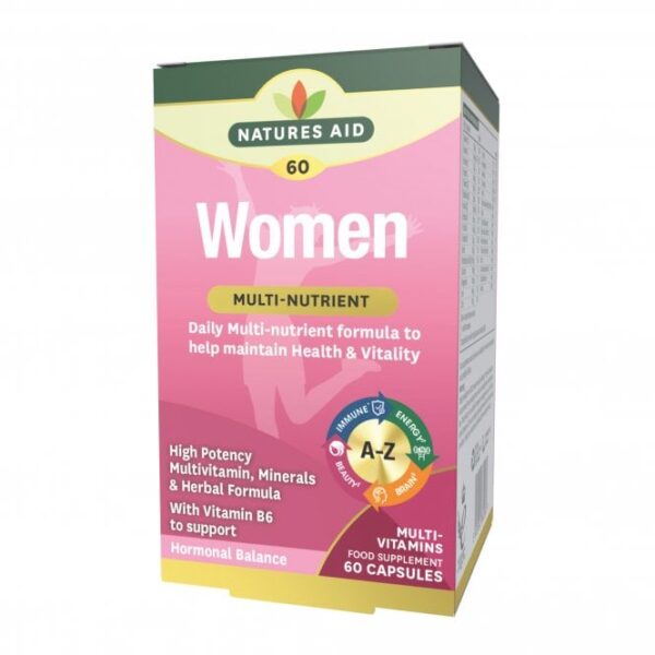 Women's Multi-Vitamins & Minerals Natures Aid