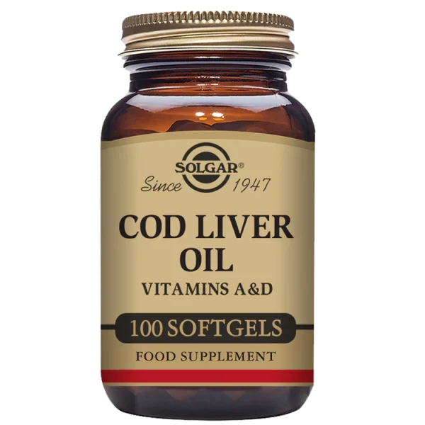 Cod Liver Oil capsules solgar