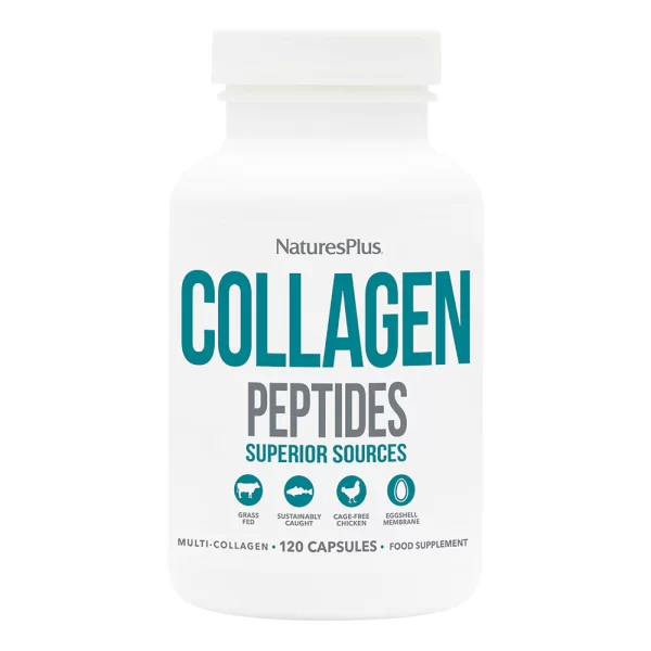 Collagen Peptides 120Capsules Natures Plus