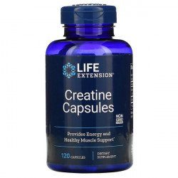 Creatine Monohydrate 120Capsules Life Extension