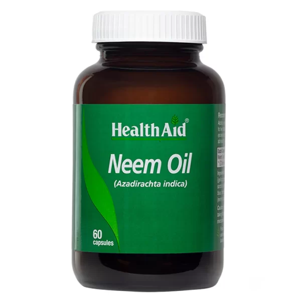 Neem Oil Capsules Health Aid