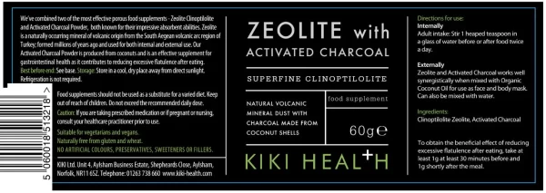 Zeolite With Activated Charcoal 2