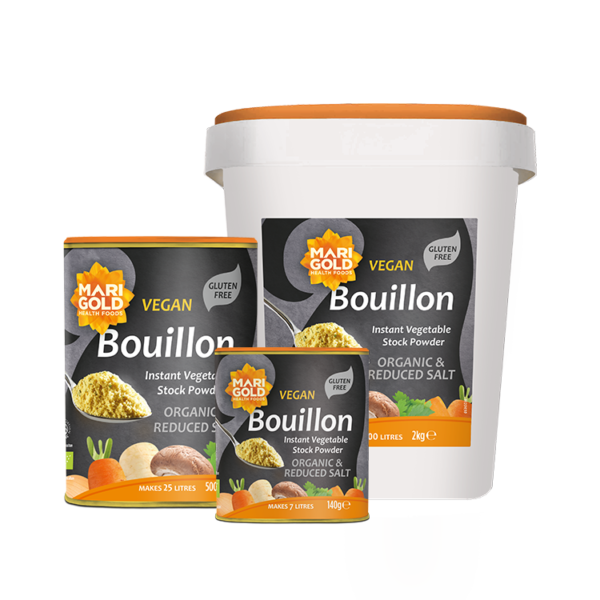 Organic & Reduced Salt Vegetable Bouillon 1