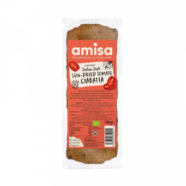 Amisa Sun Dried Tomato Ciabatta 1