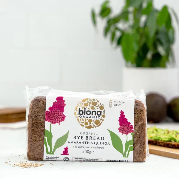 Biona Amaranth and Quinoa Rye Bread 1