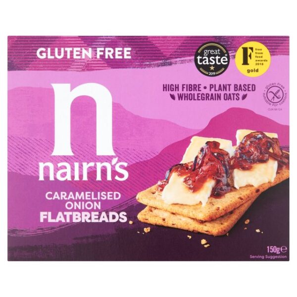 Nairn's Caramelised Onion Flatbreads 1