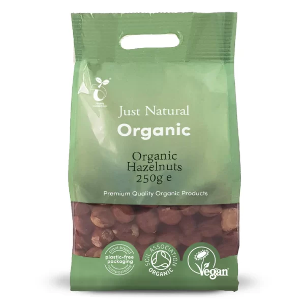 organic Hazelnuts 250g