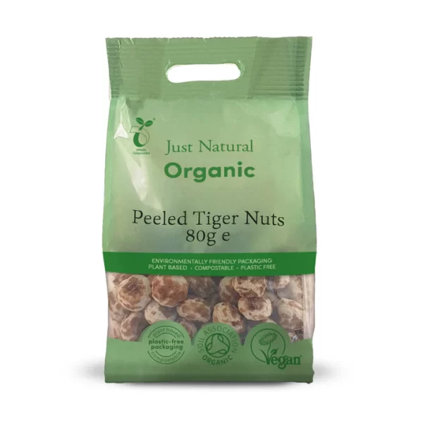Organic Peeled Tiger Nuts 80g
